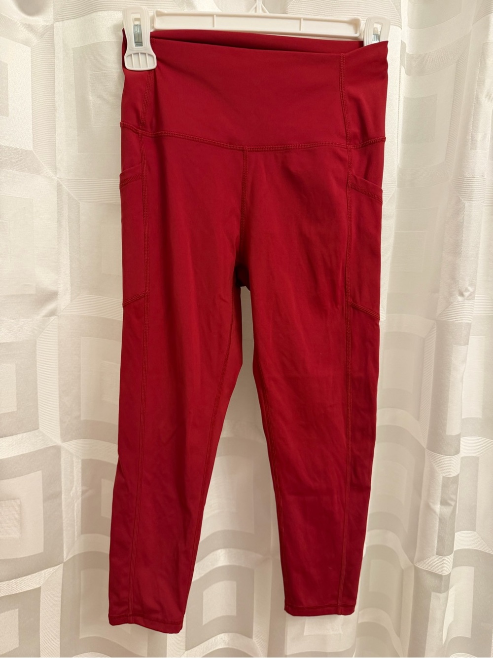 Zyia Active red pocket leggings size 4